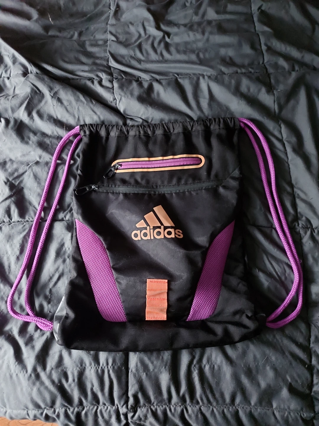 Adidas drawstring backpack