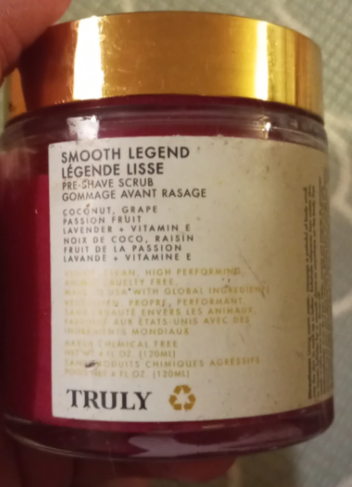 Smooth Legend Pre-Shave Scrub