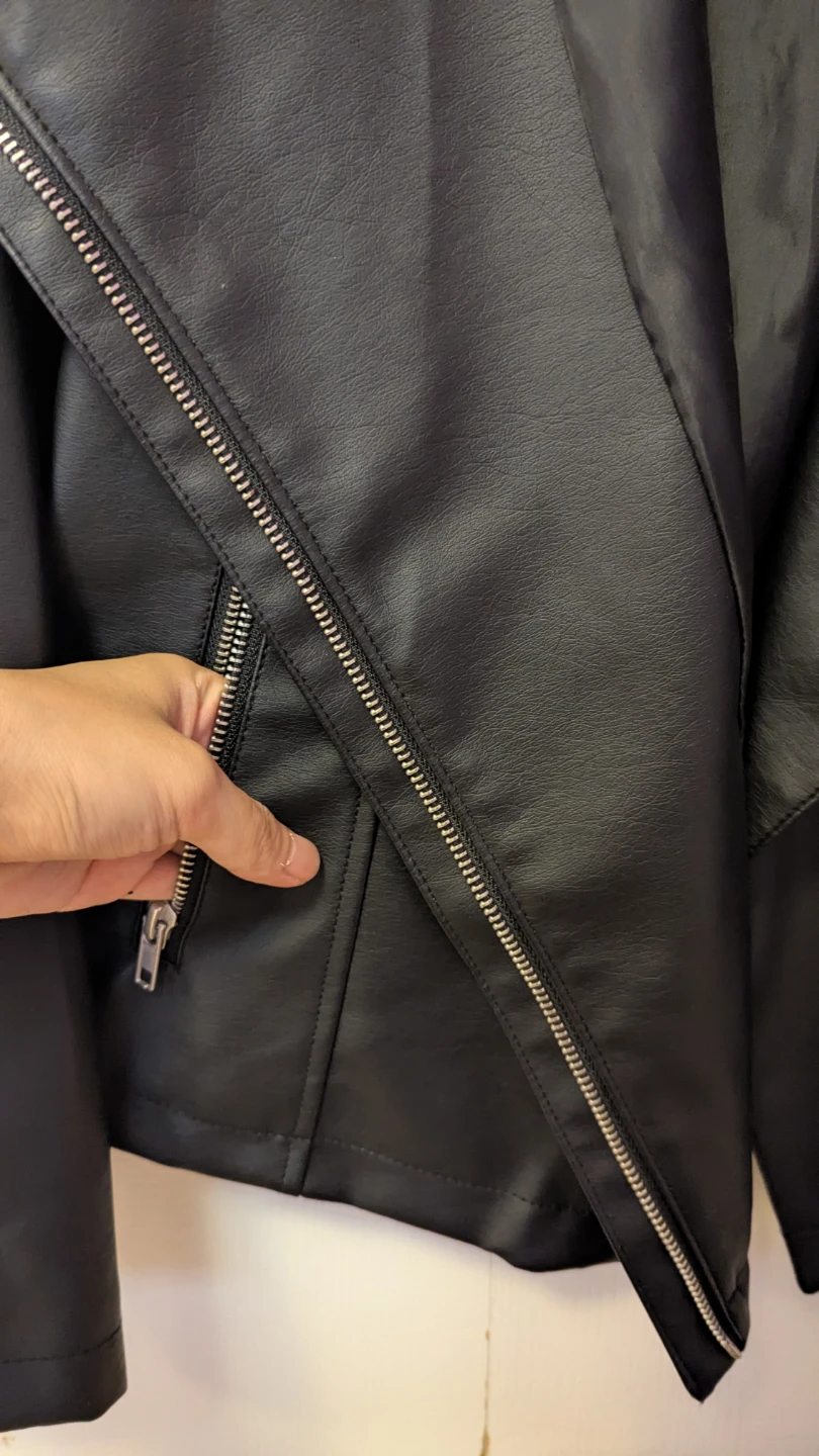 Steve Madden Black Faux Leather Jacket - photo 3