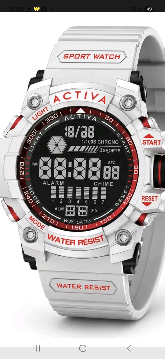 Activa X Invicta Digital Men's Watch 56mm ACW8020-012 - photo 2