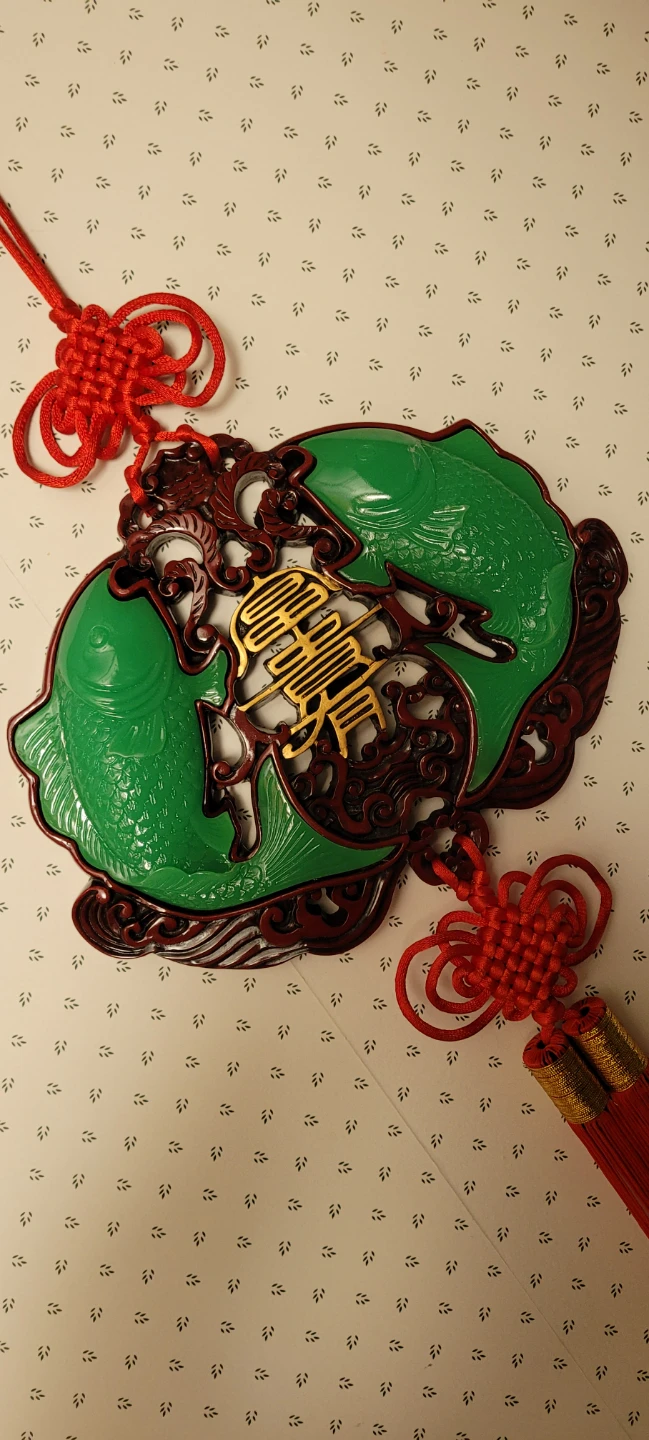 Traditional Chinese Fish Wall Hanging Decoration - photo 2
