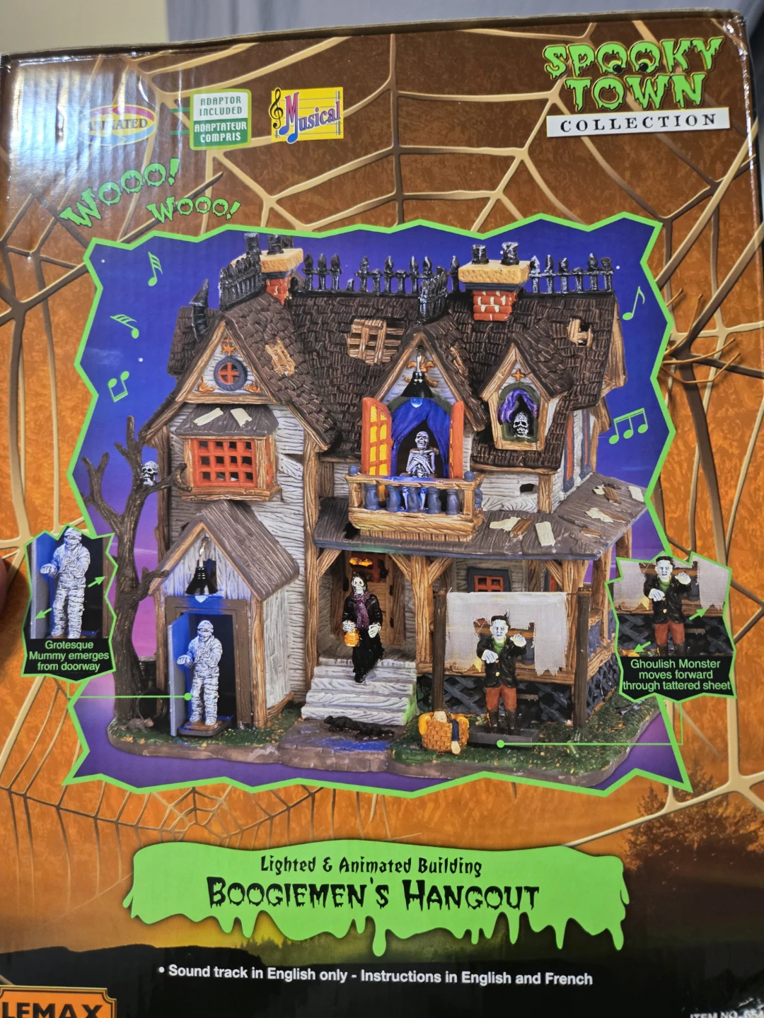Lemax Spooky Town Boogiemen's Hangout