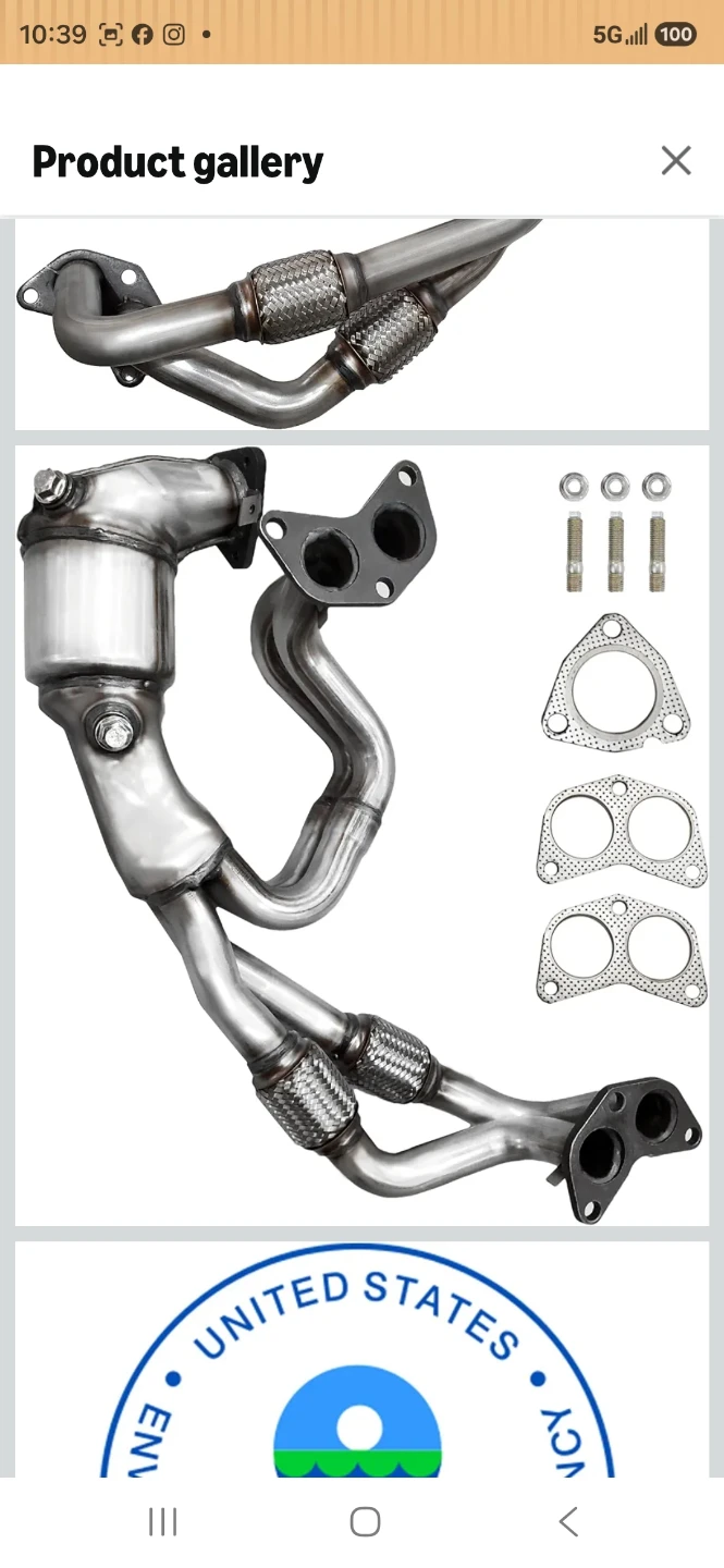 JT Exhaust Catalytic Converter for Subaru 2.5L - photo 3