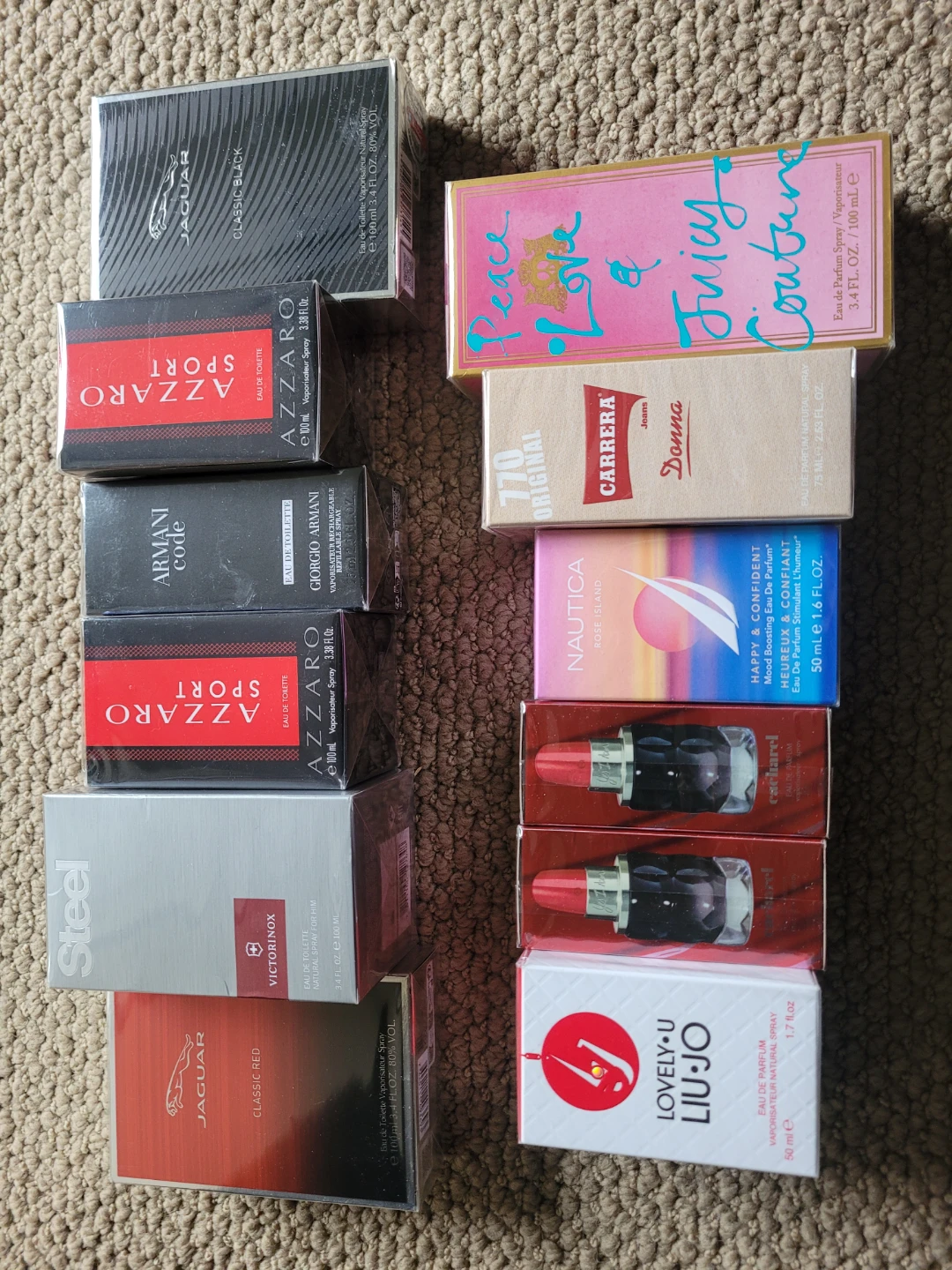 Assorted Designer Perfume Collection