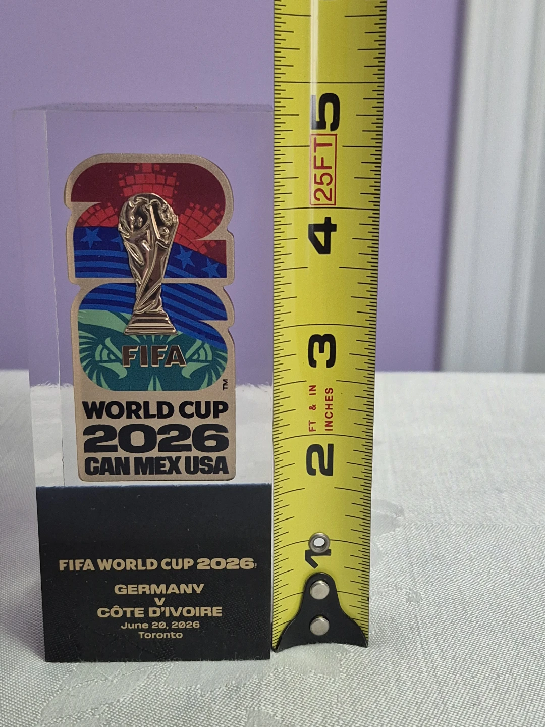 FIFA World Cup 2026 Germany v Cote d'Ivoire Commemorative Block - photo 2