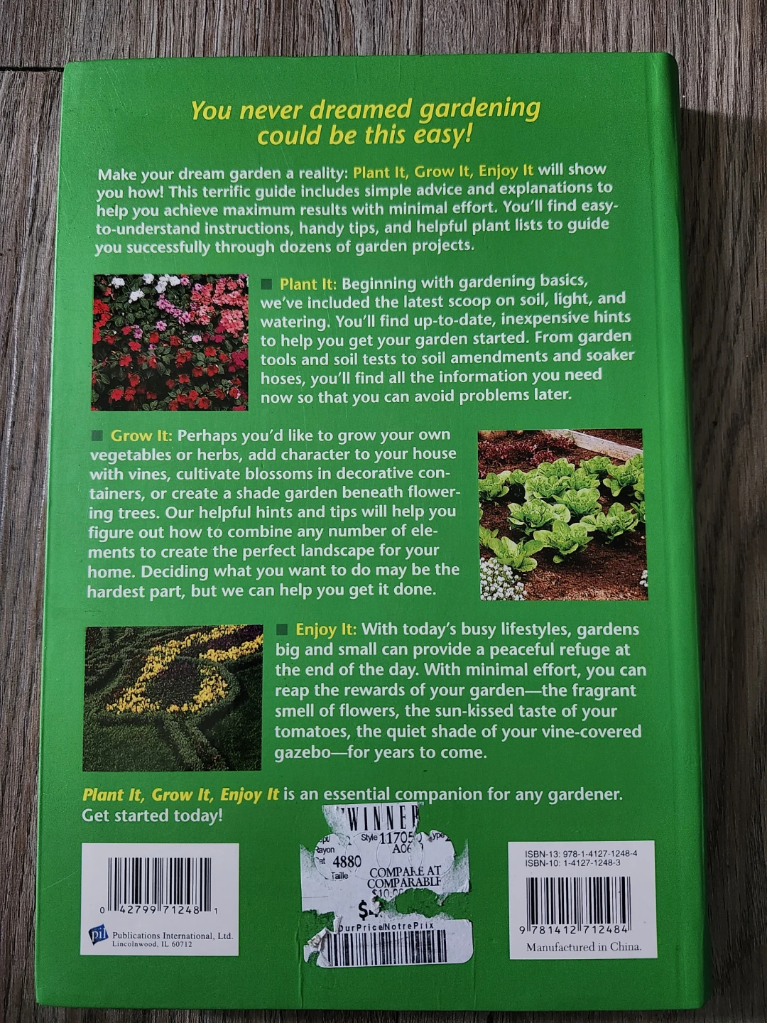 Consumer Guide Plant It, Grow It, Enjoy It Book - photo 2