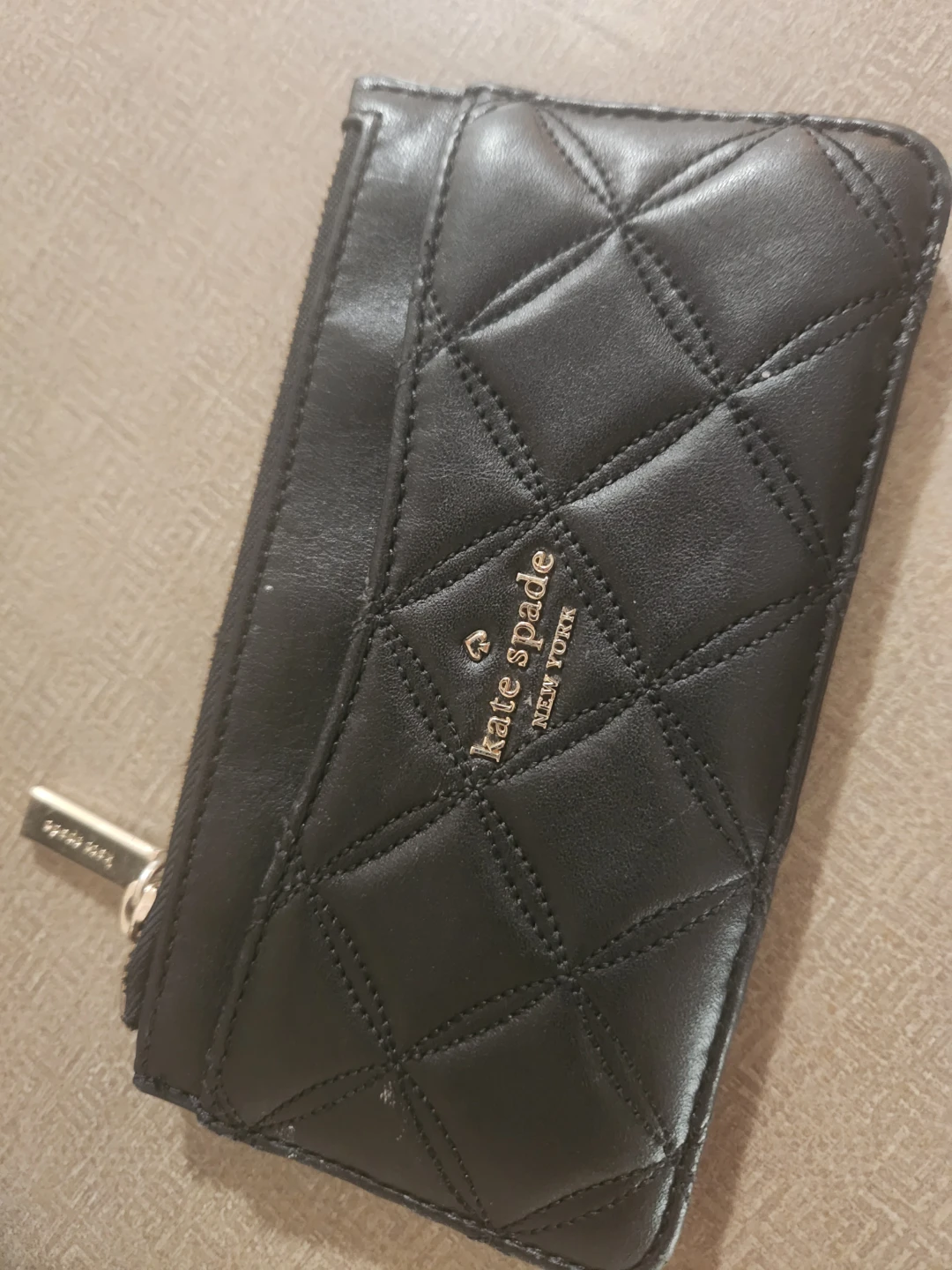 Kate Spade New York Quilted Leather Card Case