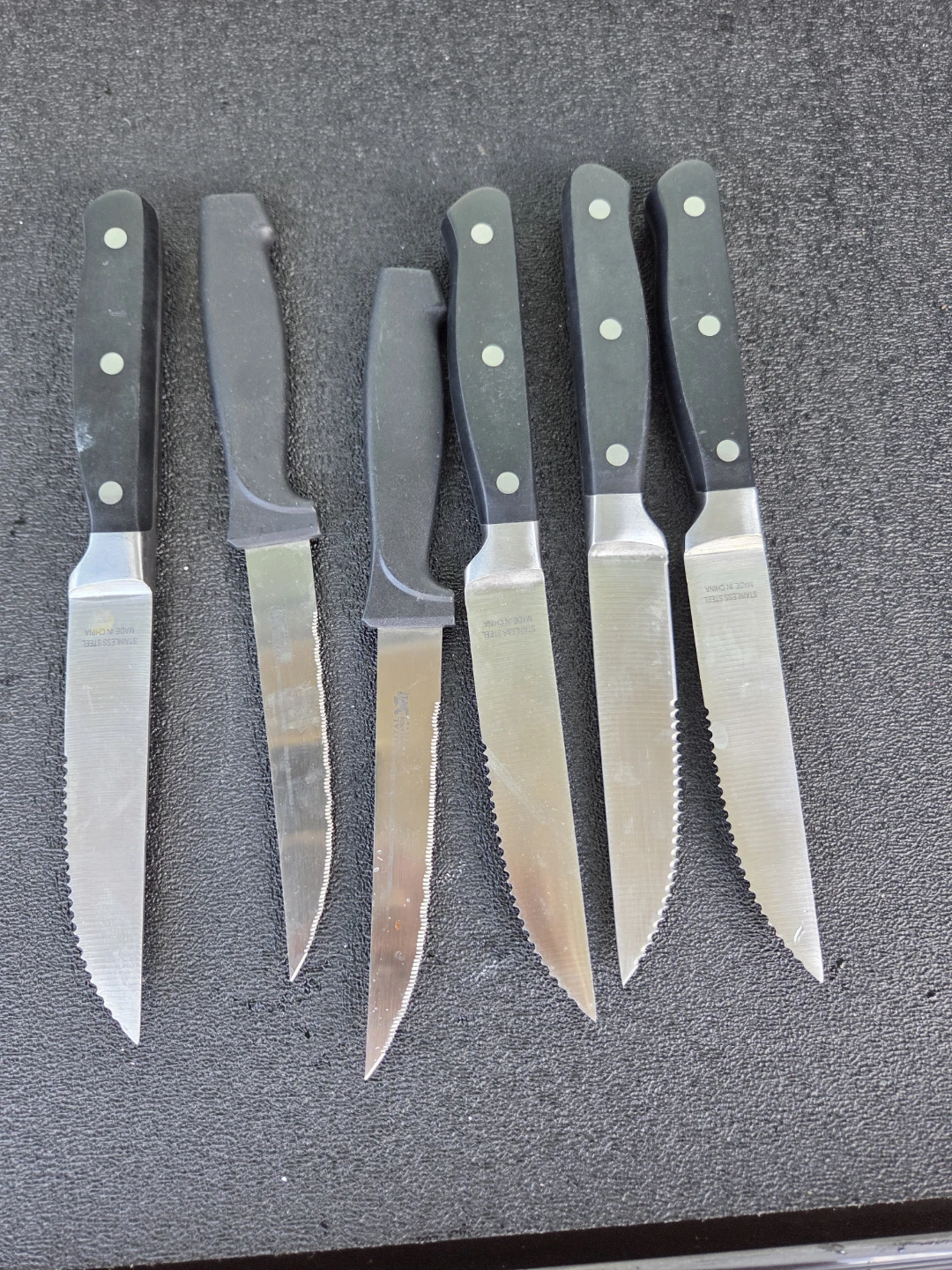 Set of 6 Serrated Steak Knives - photo 4
