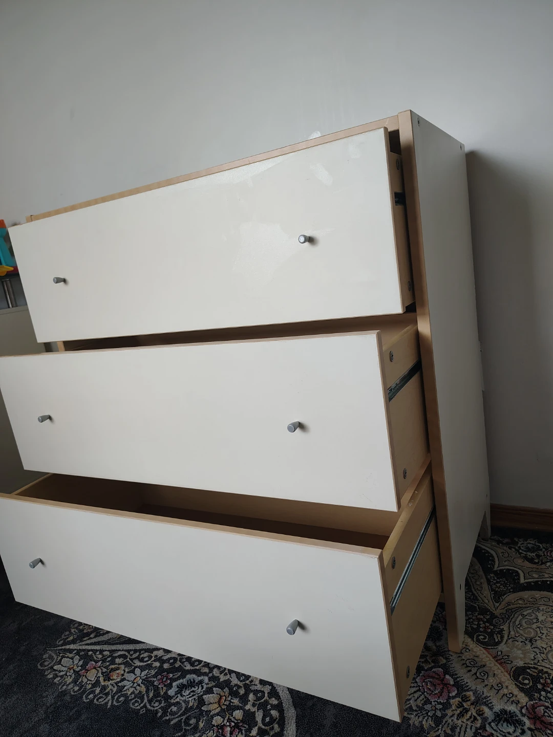 IKEA 3-Drawer Dresser - photo 4