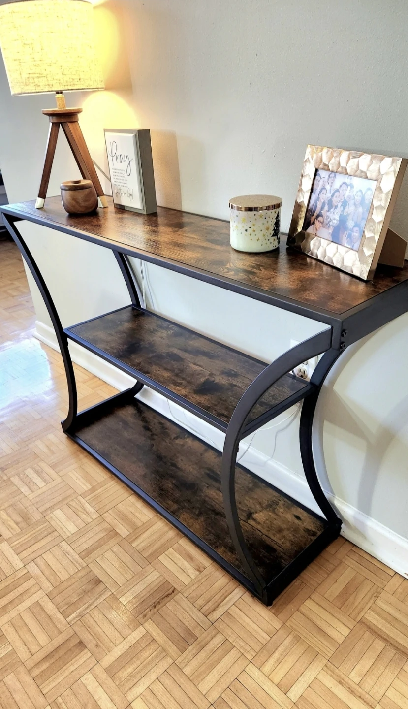 3-Level Curved Console Table *new