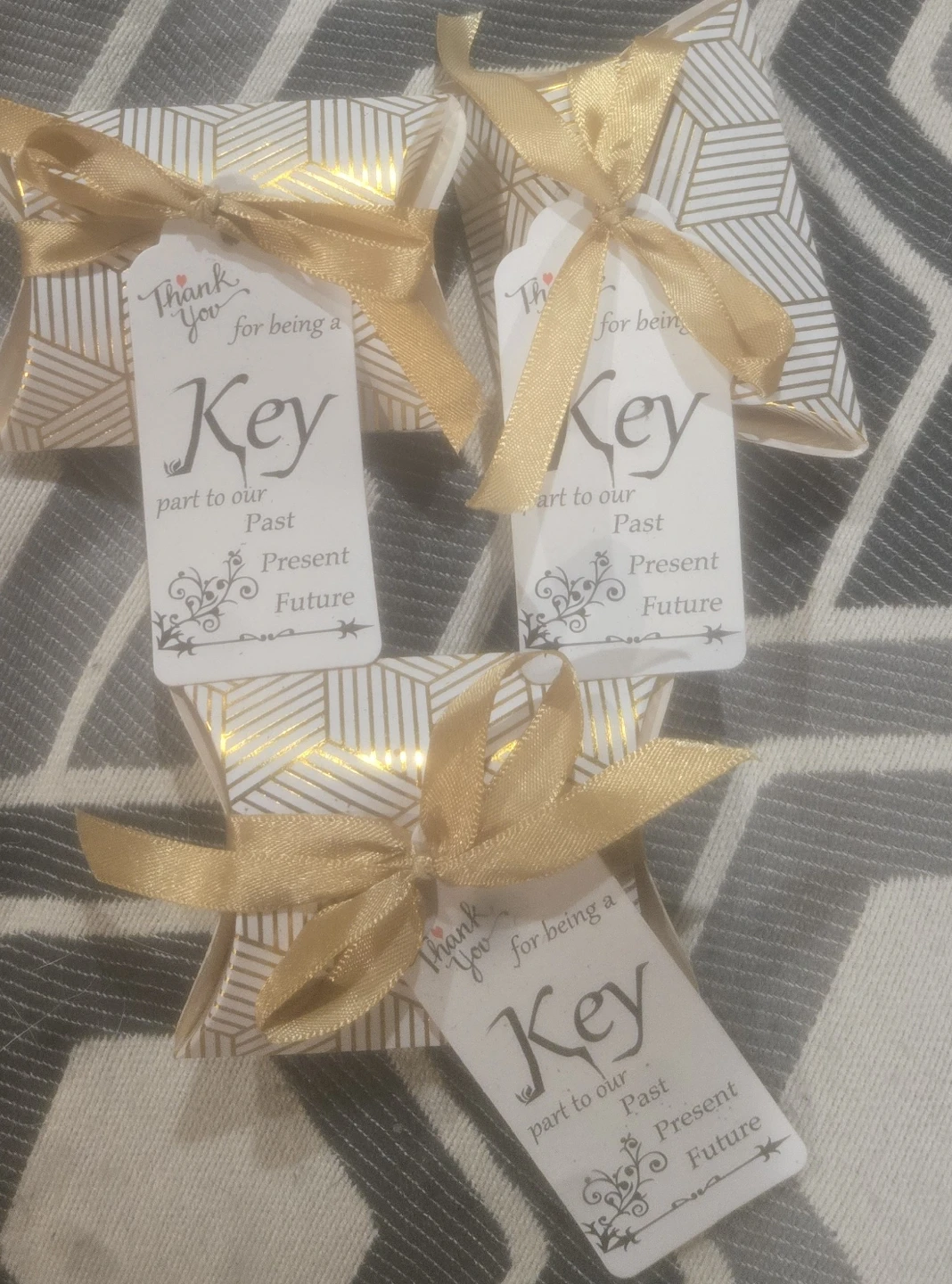 Gold Rose Key Bottle Openers