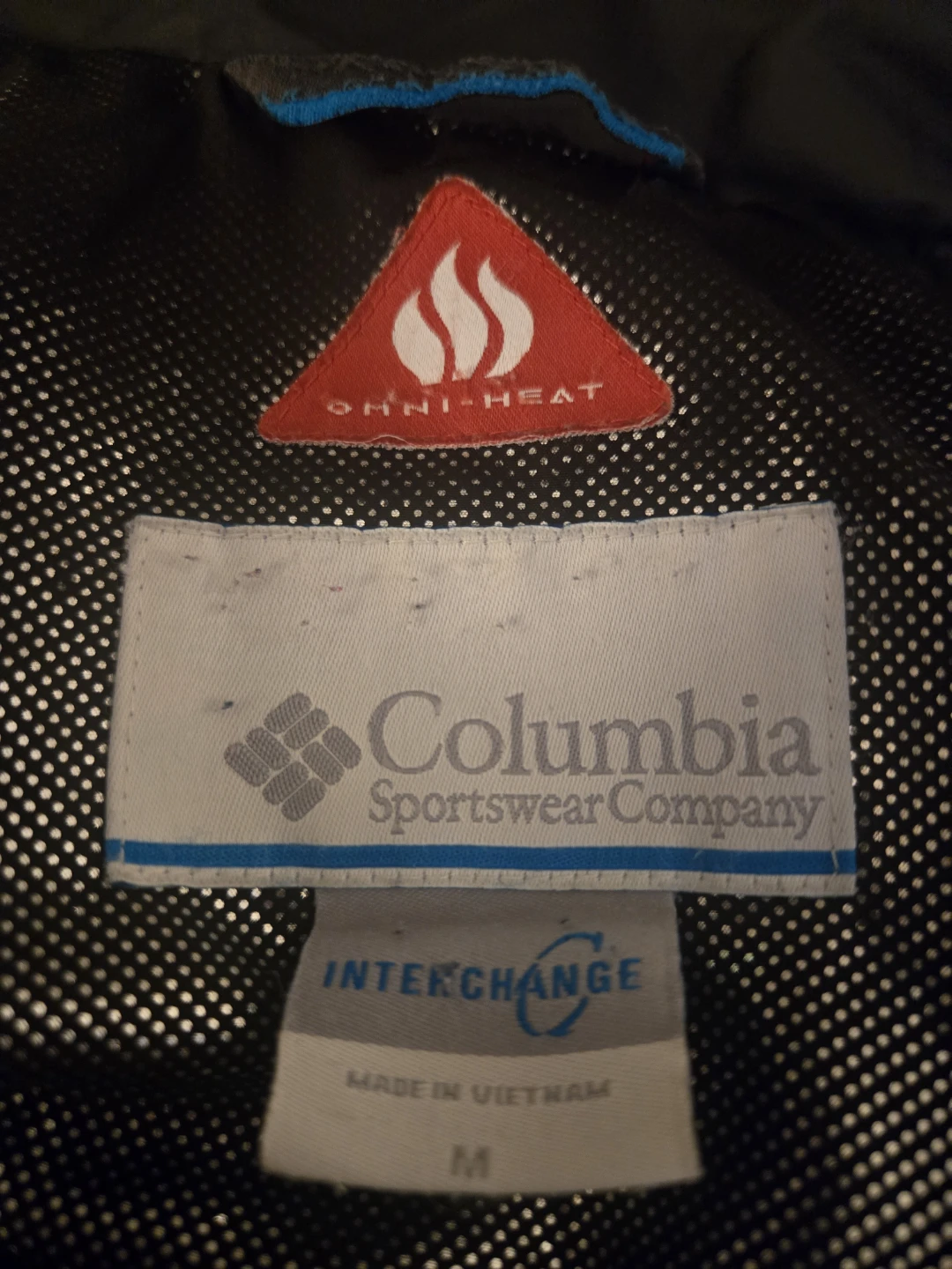 Men's Columbia Hooded 3 in 1 Ski/Winter Coat. Med., Gray/Black. - photo 3