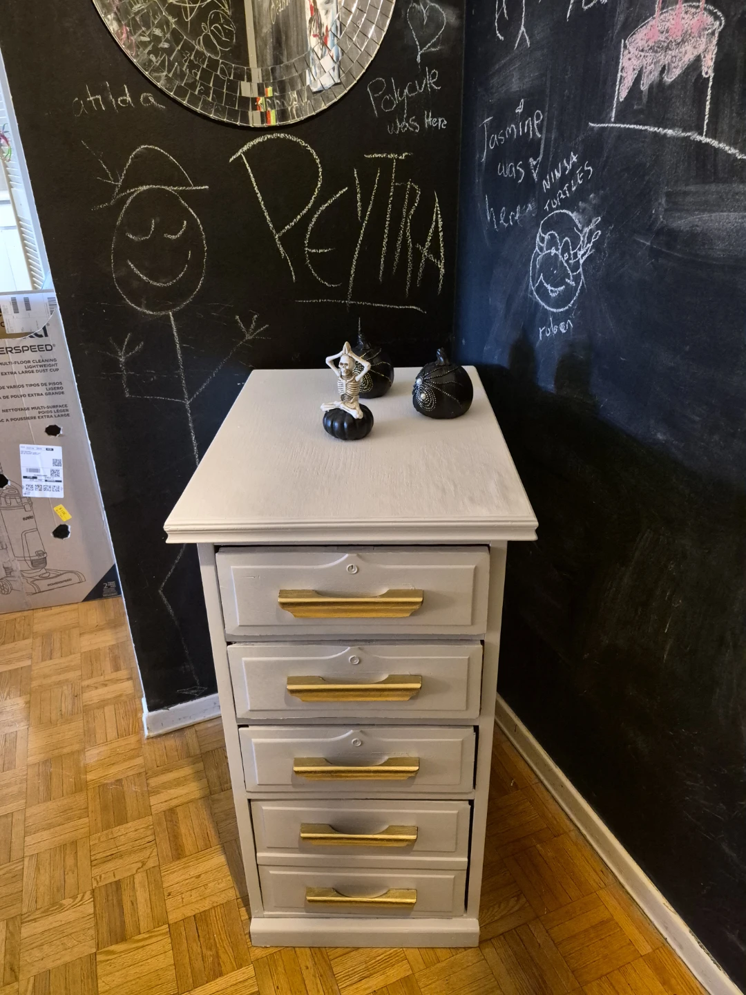 Four-Drawer Storage Cabinet