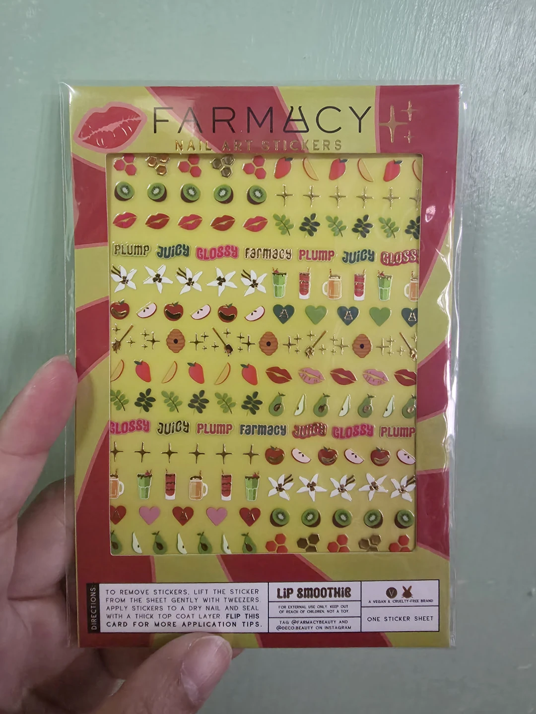 Farmacy Nail Art Stickers