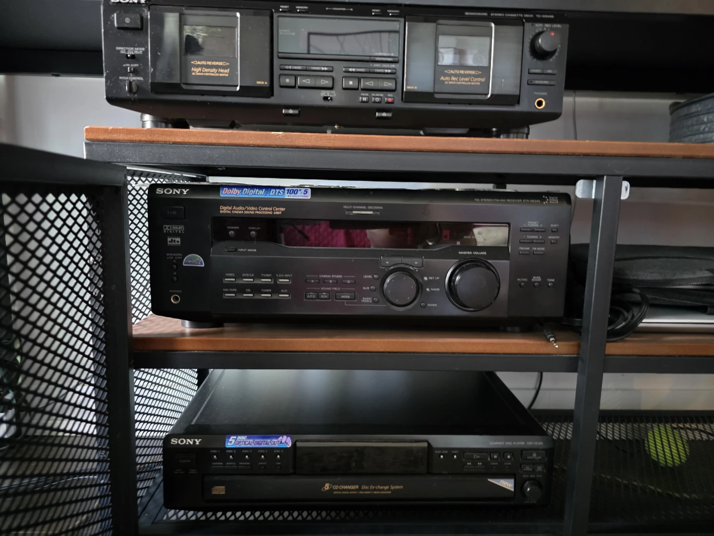 Sony Stereo Dual Cassette Deck - photo 2