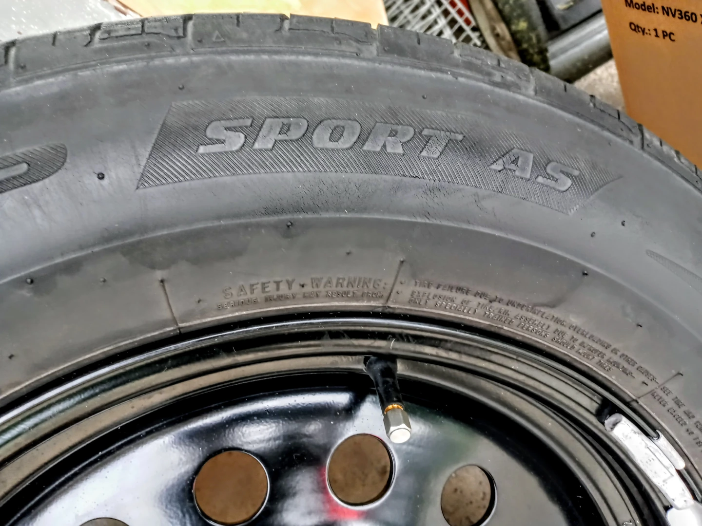 Bridgestone Dueler H/P Sport AS 225/65R17 Full Size Spare Tire - photo 5