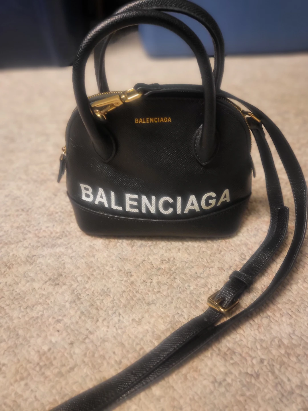 🏈 Balenciaga Ville Mini Top Handle Bag