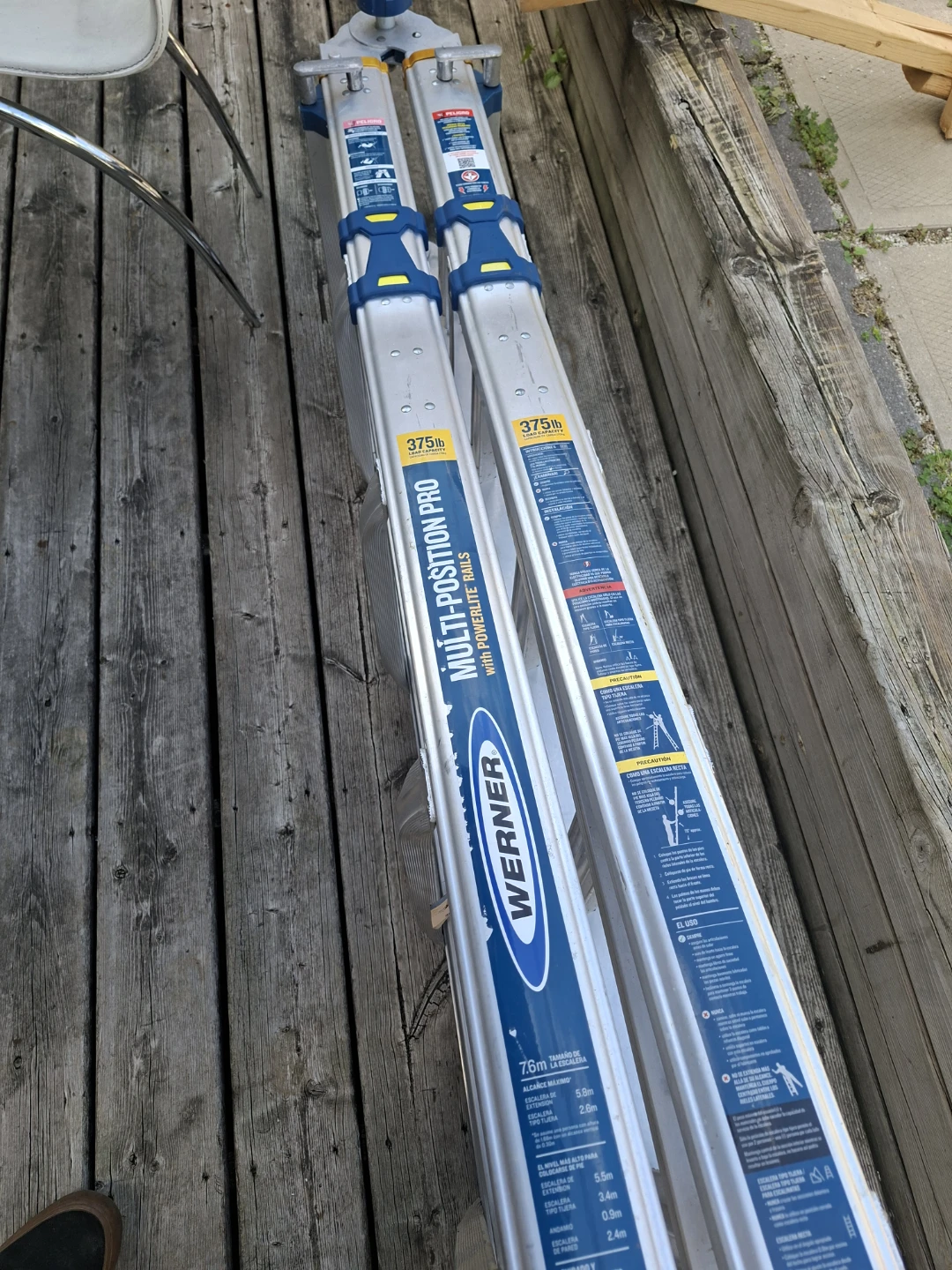 Werner Multi-Position Pro Ladder 7.6m - photo 4
