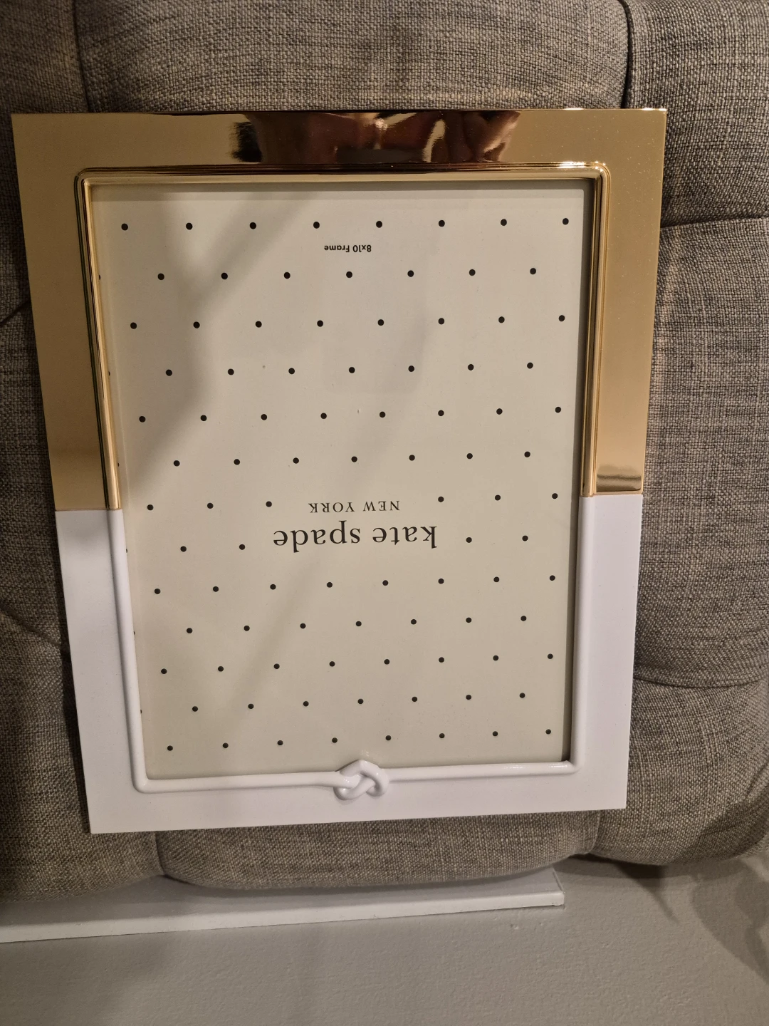 Kate Spade With Love 8x10 Gold-Plated Picture Frame - photo 4