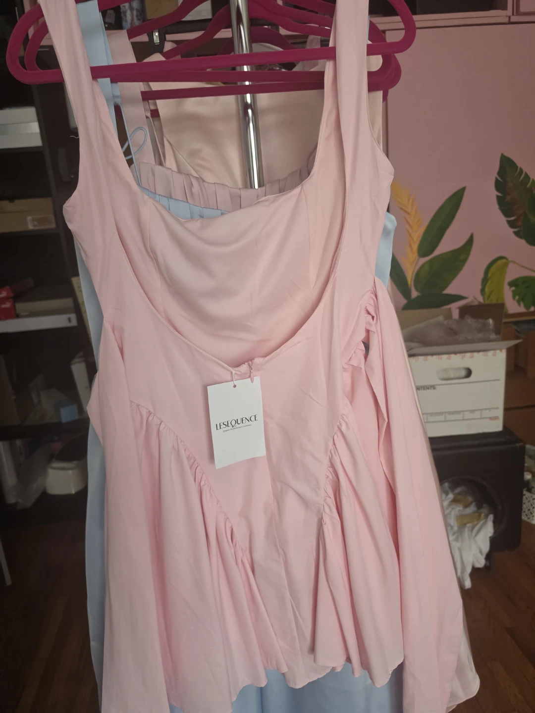 LESEQUENCE Pink Sleeveless Dress 🏈 - photo 2