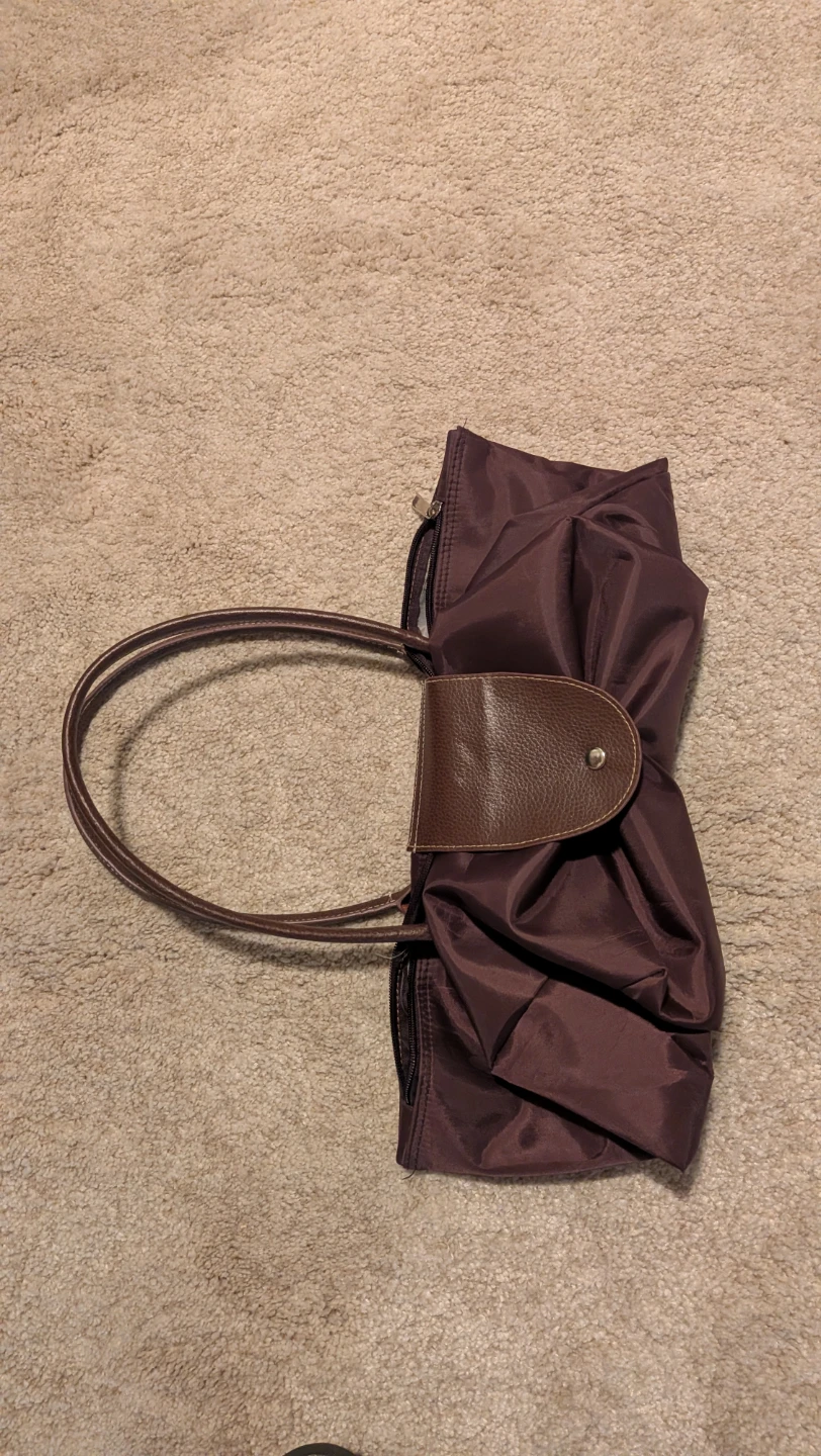 High Sierra backpack and Brown Tote