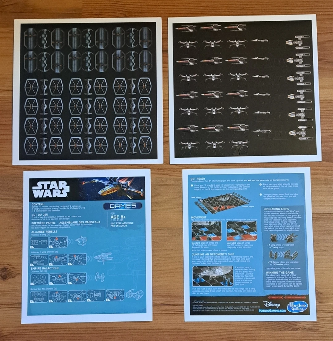Star Wars Checkers Board Game - photo 3