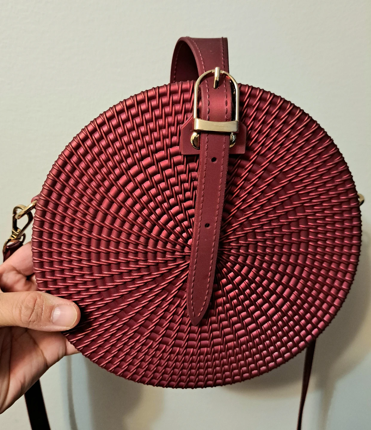 Round Woven Crossbody Bags - photo 3
