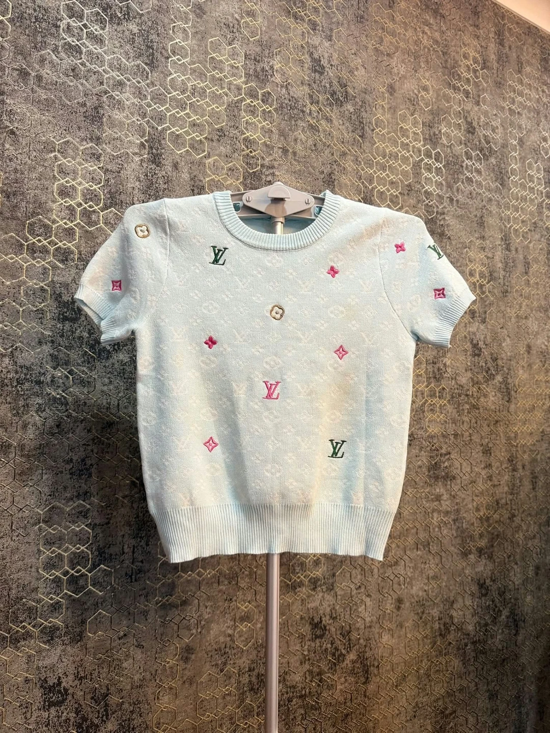 Louis Vuitton Knit Short Sleeve Top