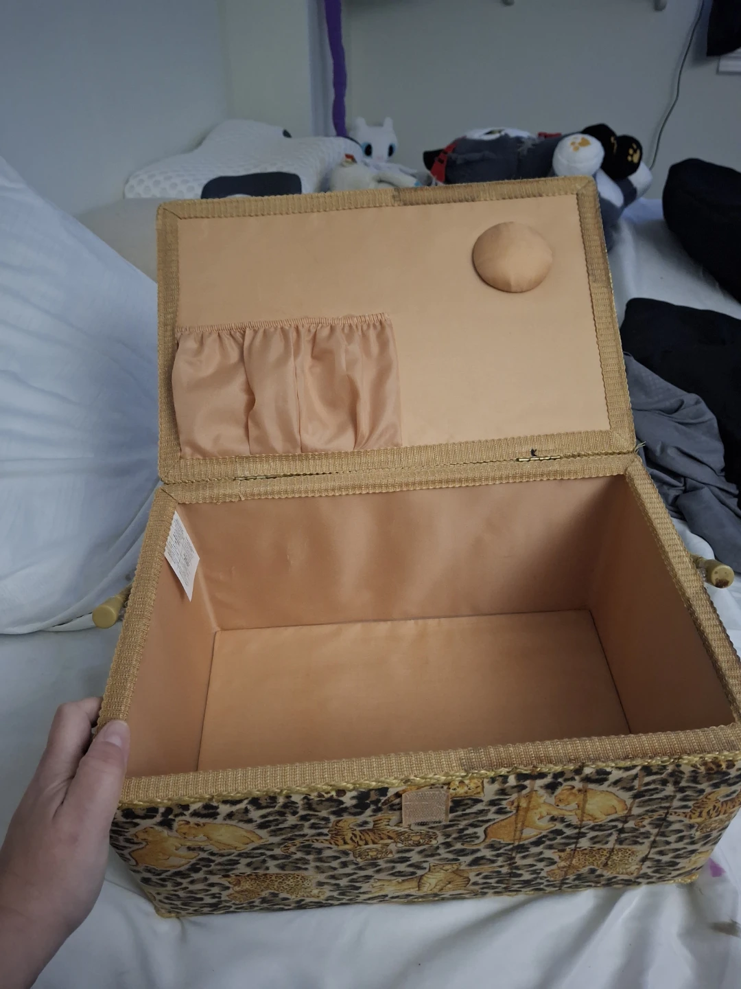 Leopard Print Sewing Box - photo 2