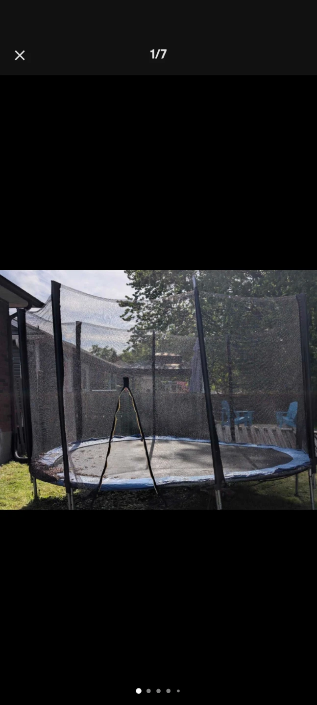 Trampoline with Enclosure - Parts