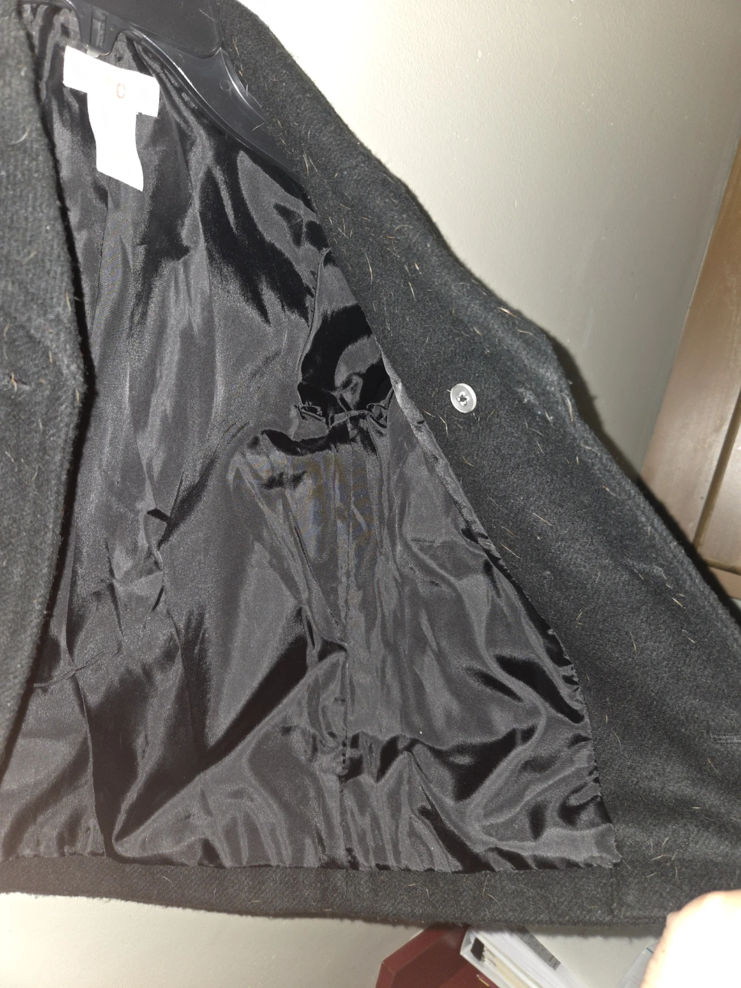Circo Black Pea Coat Size 4T - photo 4