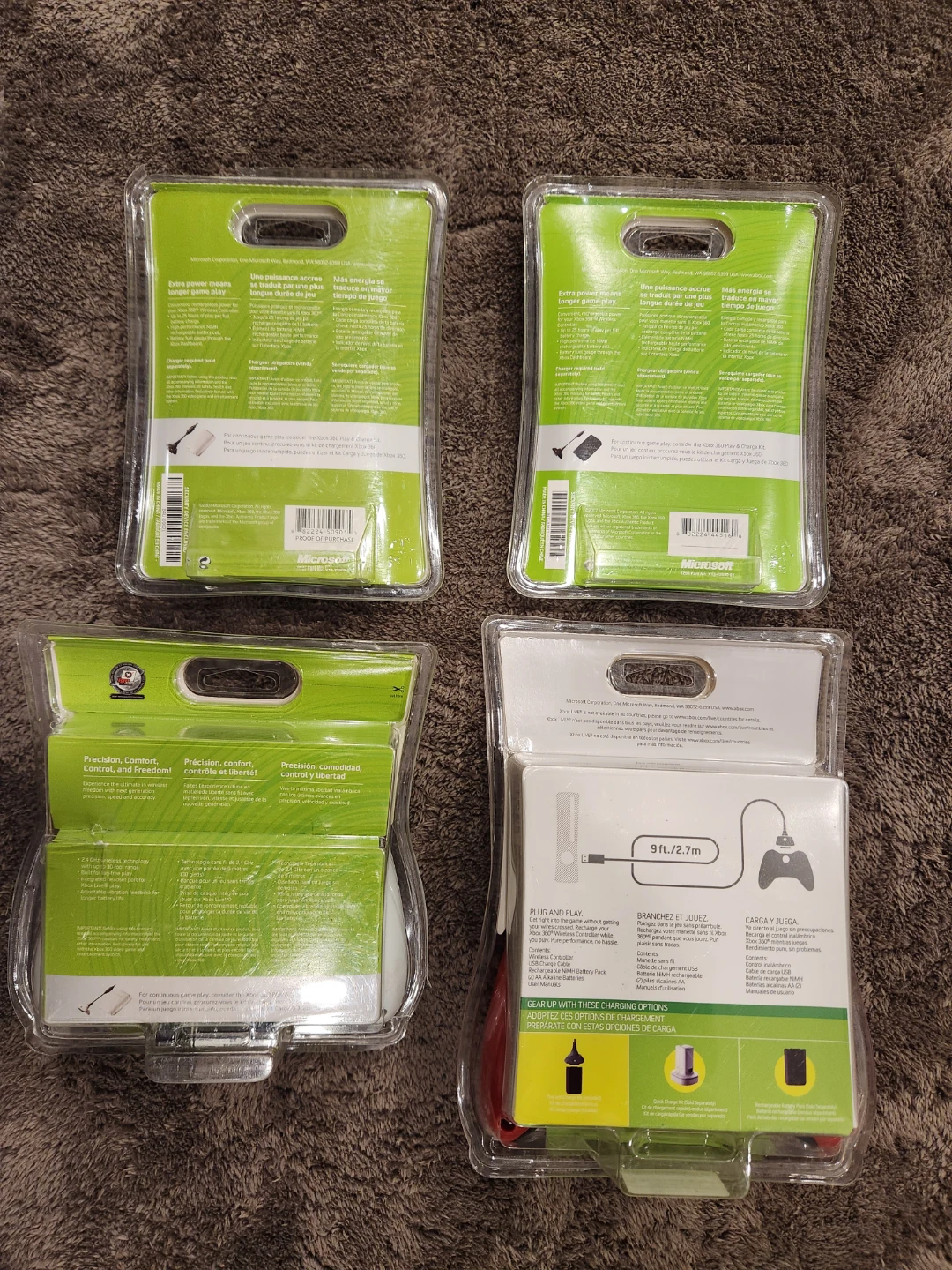 Xbox 360 Controllers Brand New Sealed - photo 2