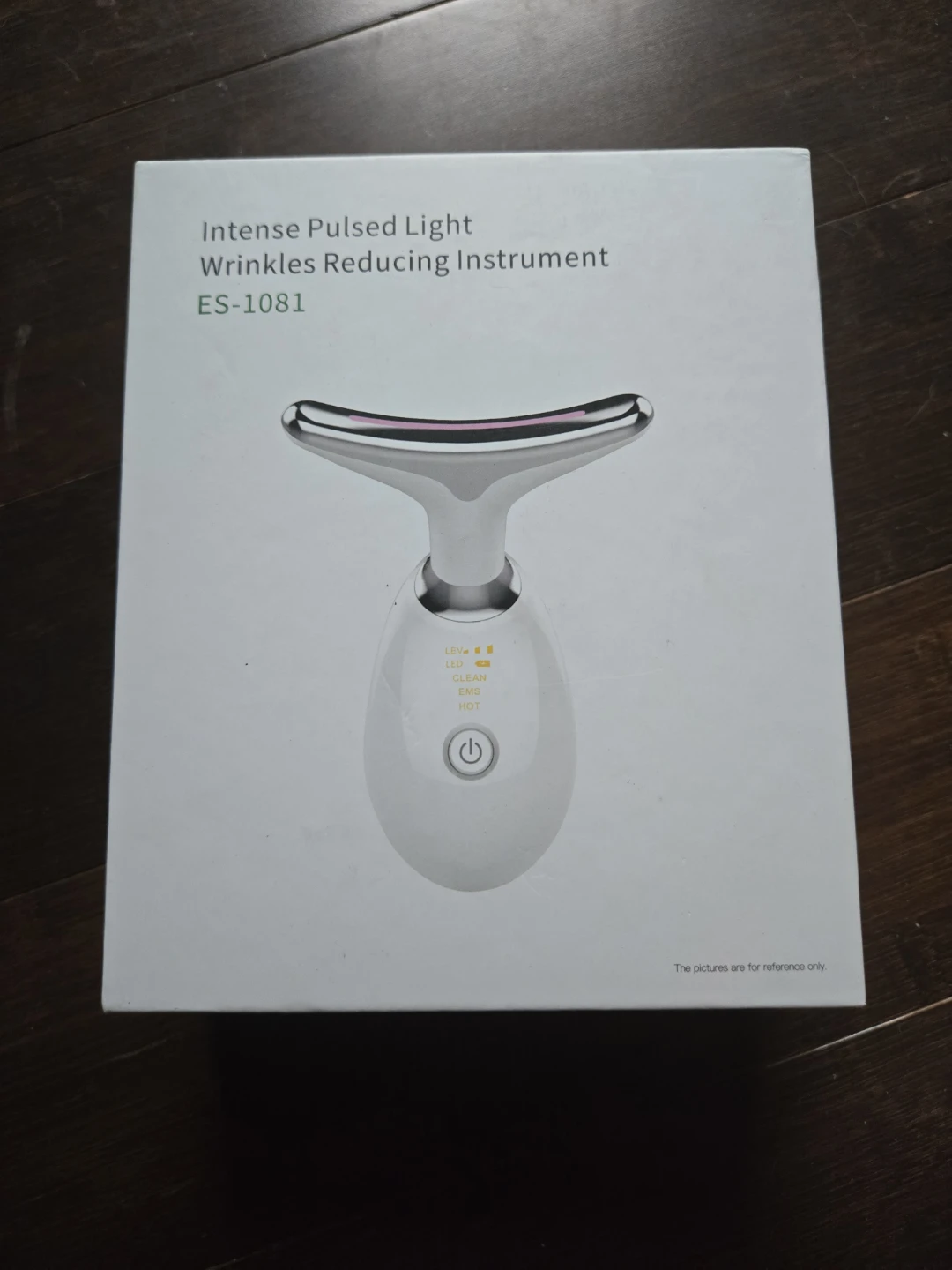 Facial Massage wand with LED lights