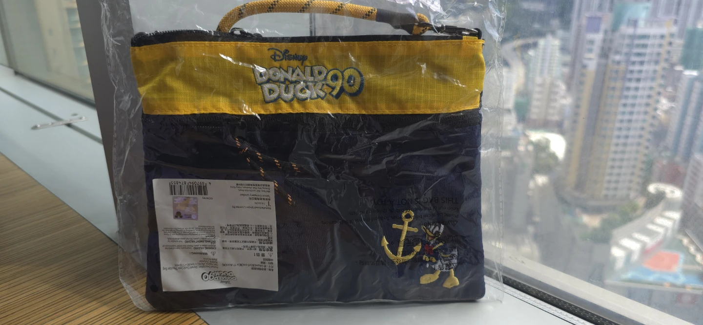 Disney Donald Duck 90th Anniversary Pouch Bag - photo 3