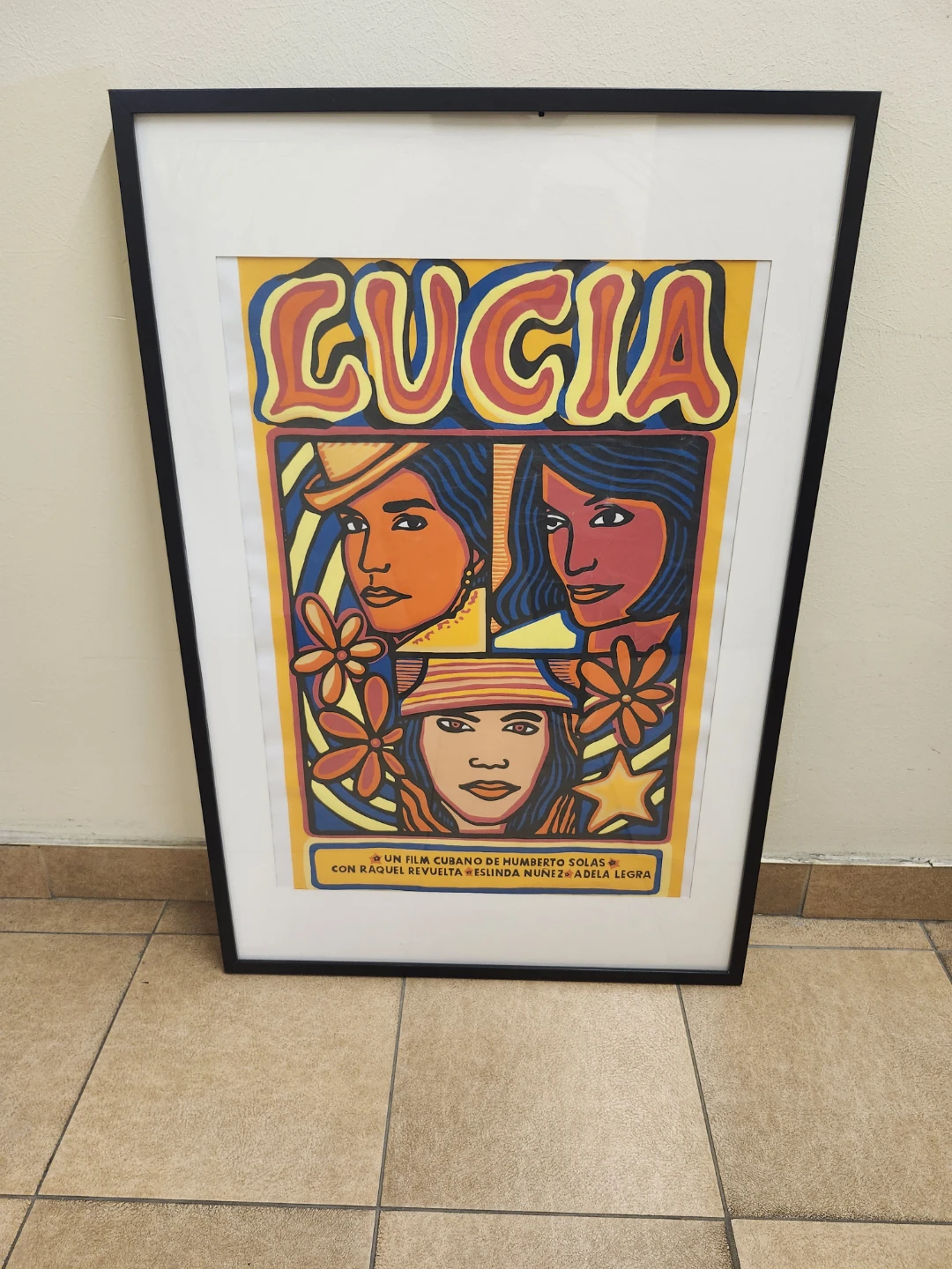 Lucia Film Poster in IKEA Frame