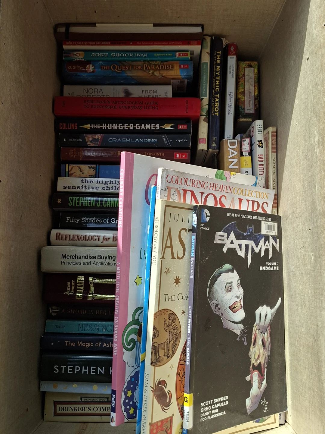 Assorted Books in Decorative Storage Trunk - photo 4