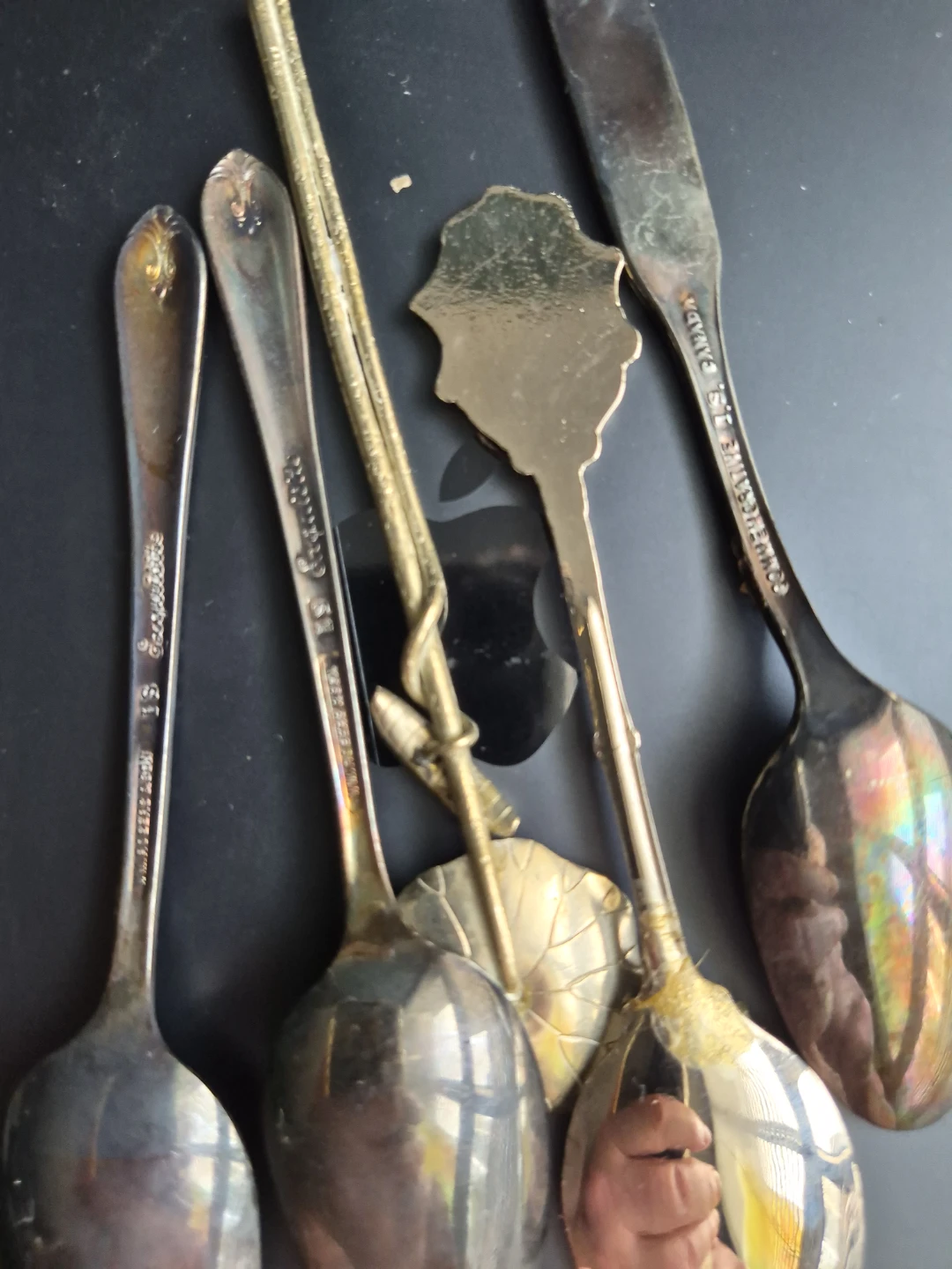 Set of 5 Collectible Souvenir Spoons - photo 3
