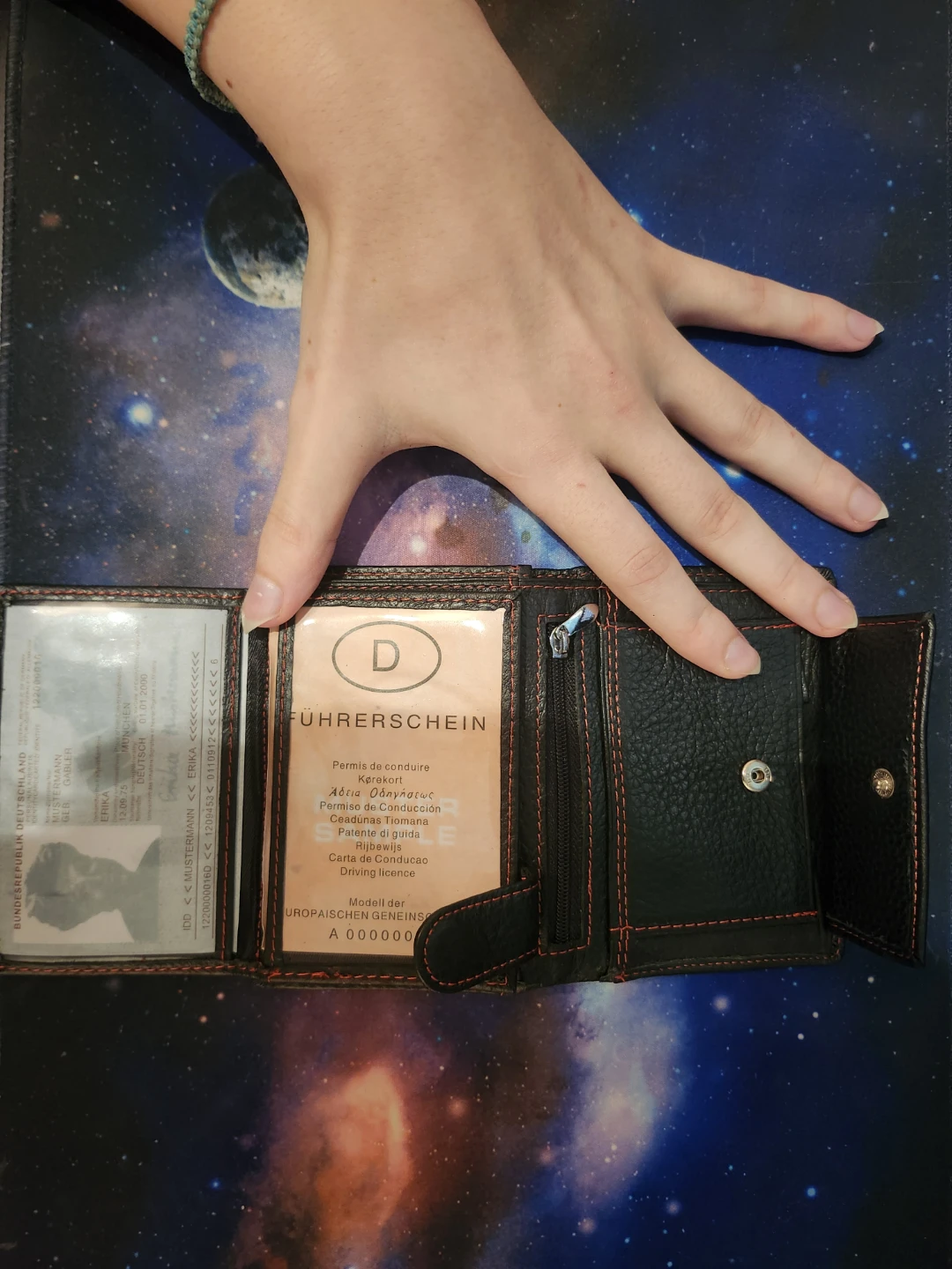 (New) Wild Horse mens leather wallet - photo 3