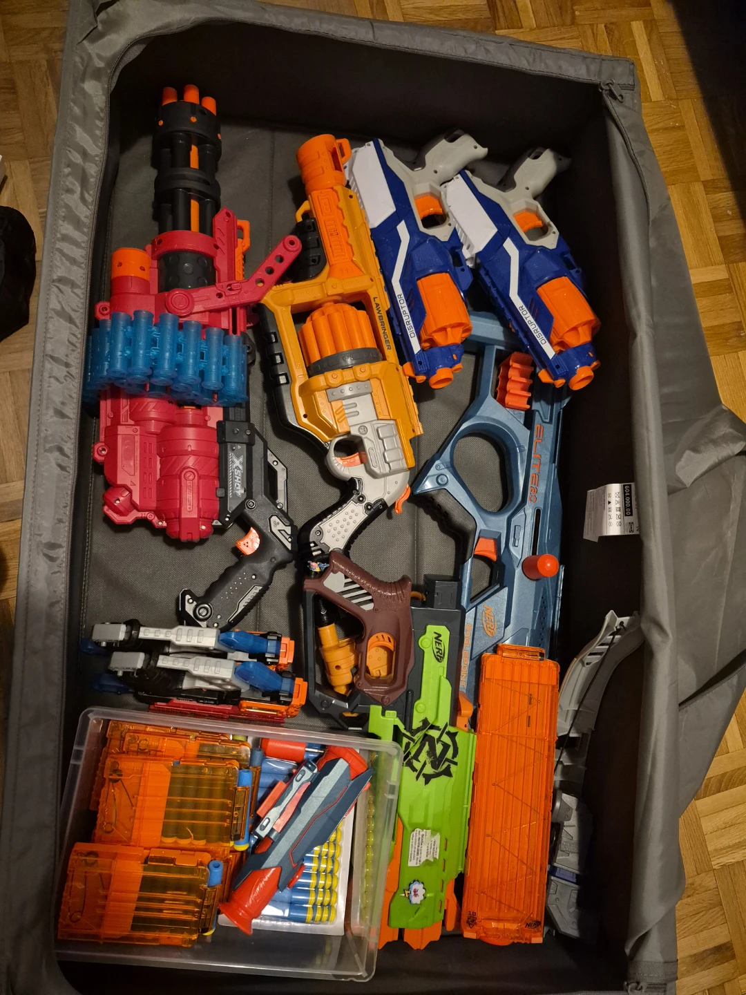 🔥 HUGE NERF COLLECTION – 100+ DARTS, MAGS & GEAR - photo 2