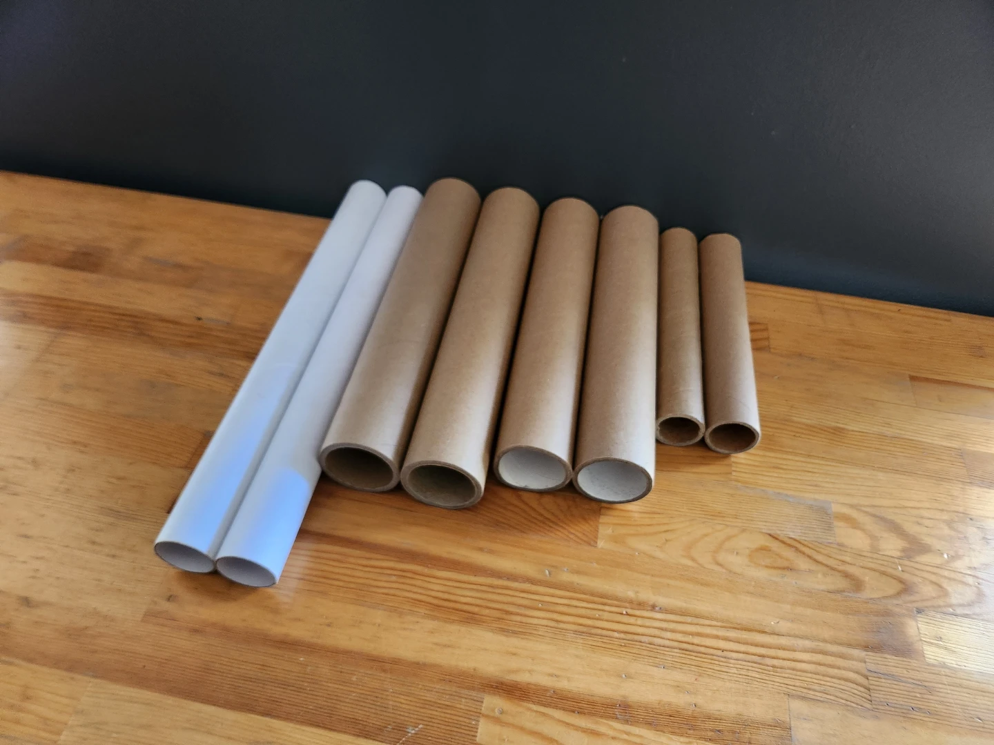 Assorted Cardboard Mailing Tubes- (Bundle of 8) - photo 2