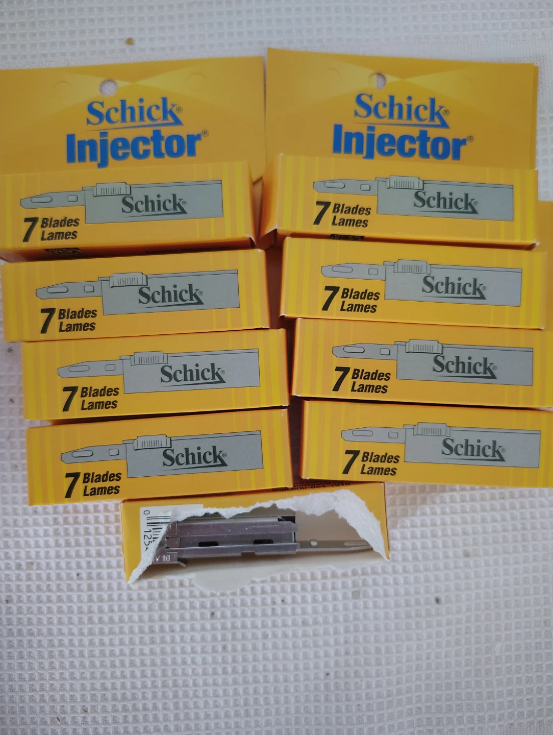 Schick Injector Blades