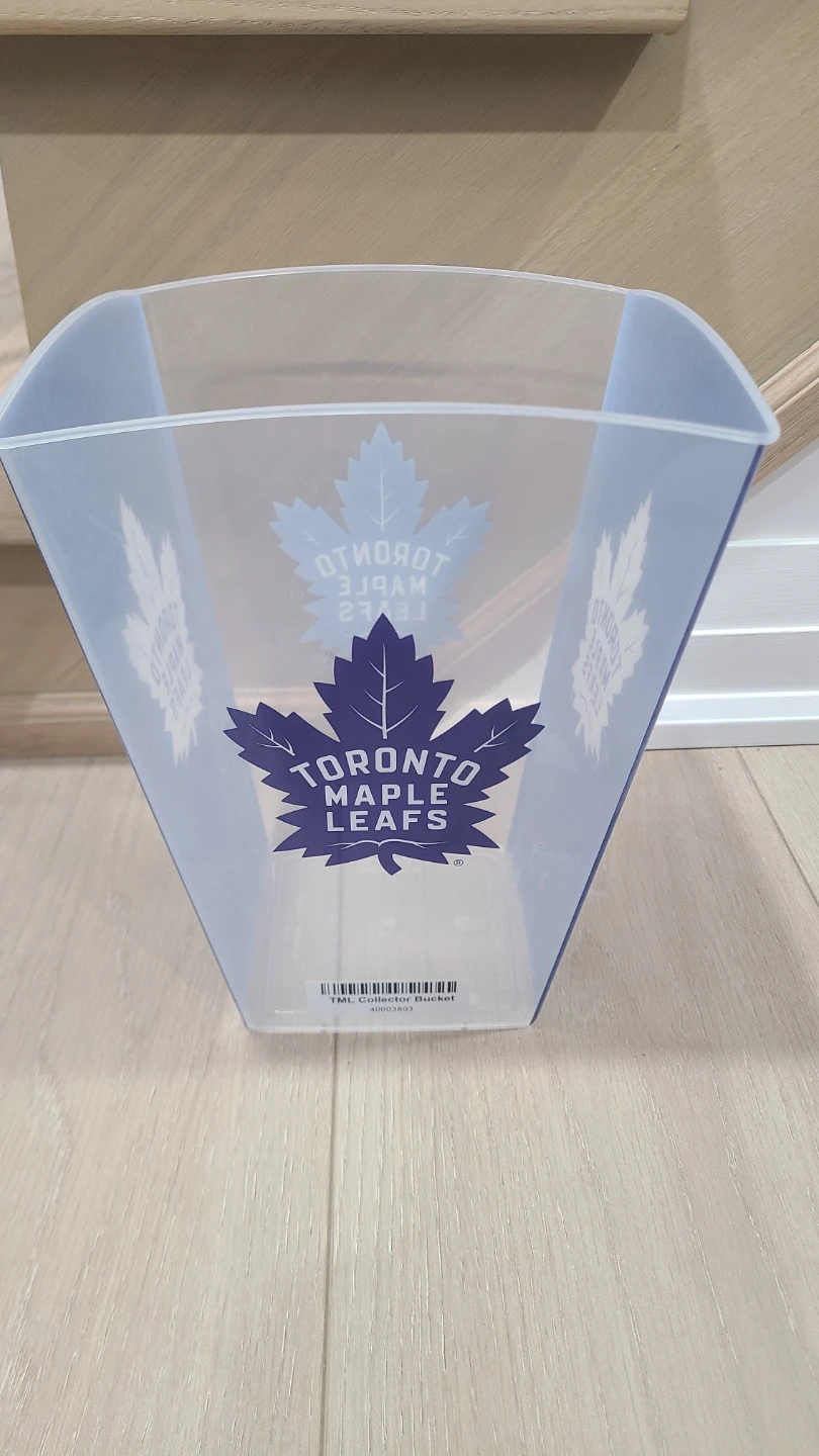 Toronto Maple Leafs Foam Finger and Collector Popcorn Bucket - photo 5