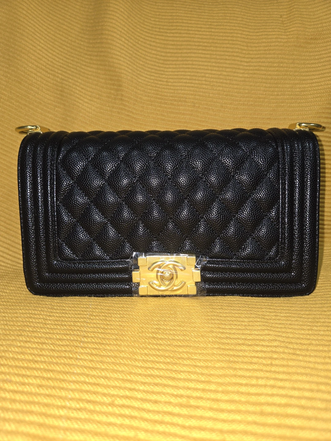Chanel Boy Bag Black Caviar