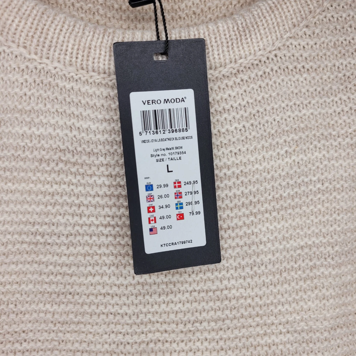 Vero Moda Boatneck Knit Sweater - photo 3