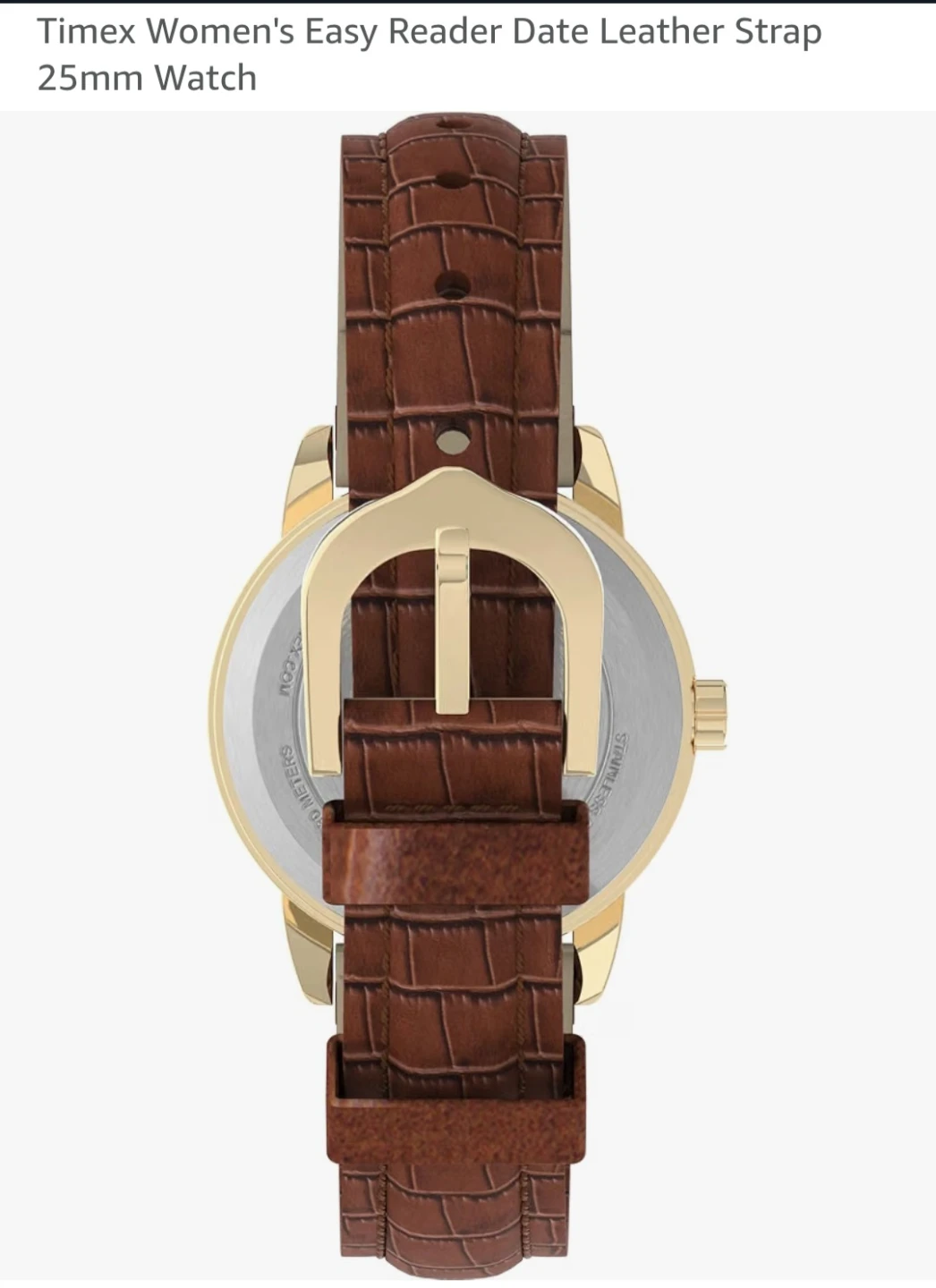 Women's TIMEX Leather Watch - photo 2