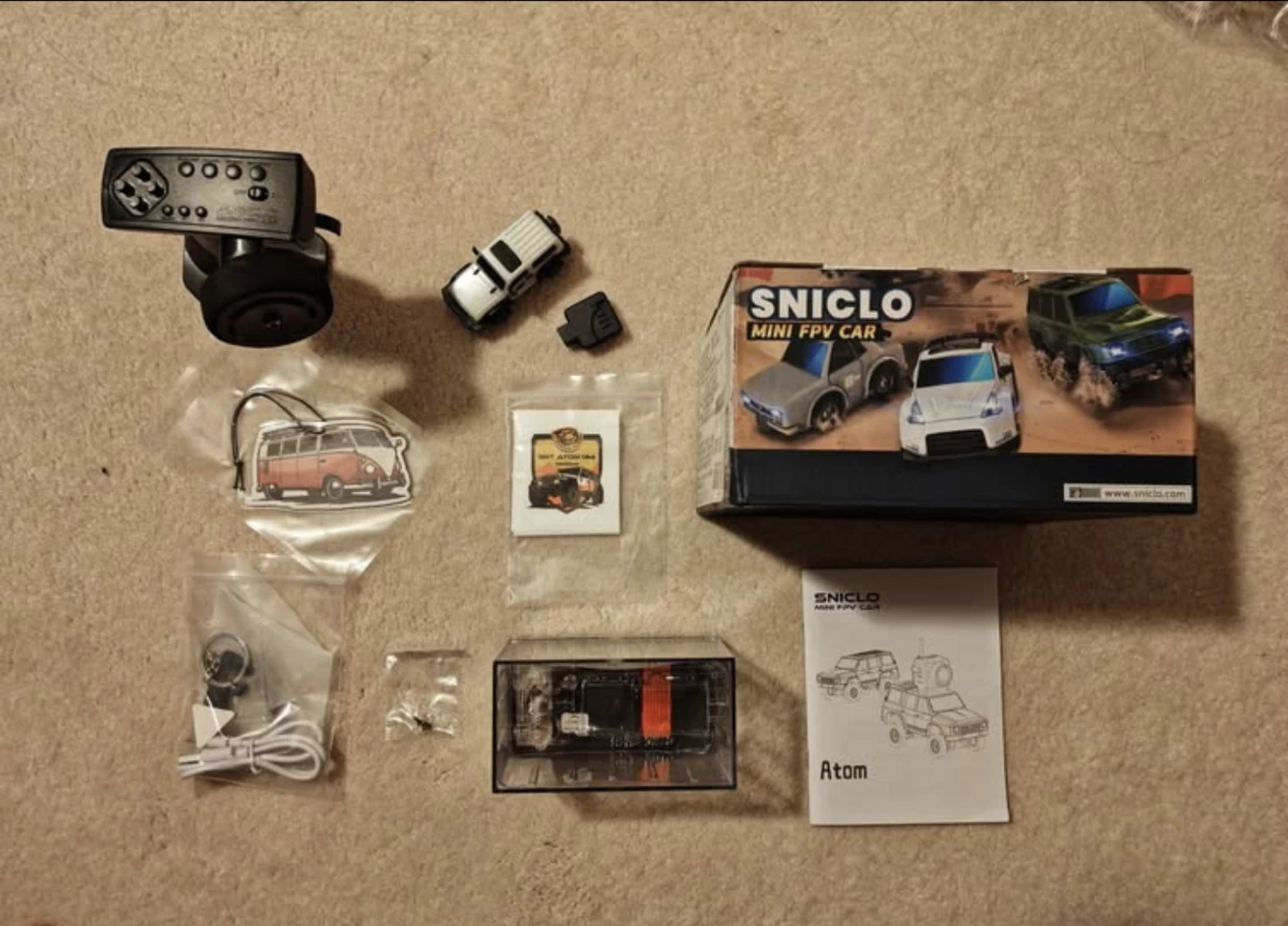 SNICLO Mini RC Full Proportional Car with WIFI camera - photo 5