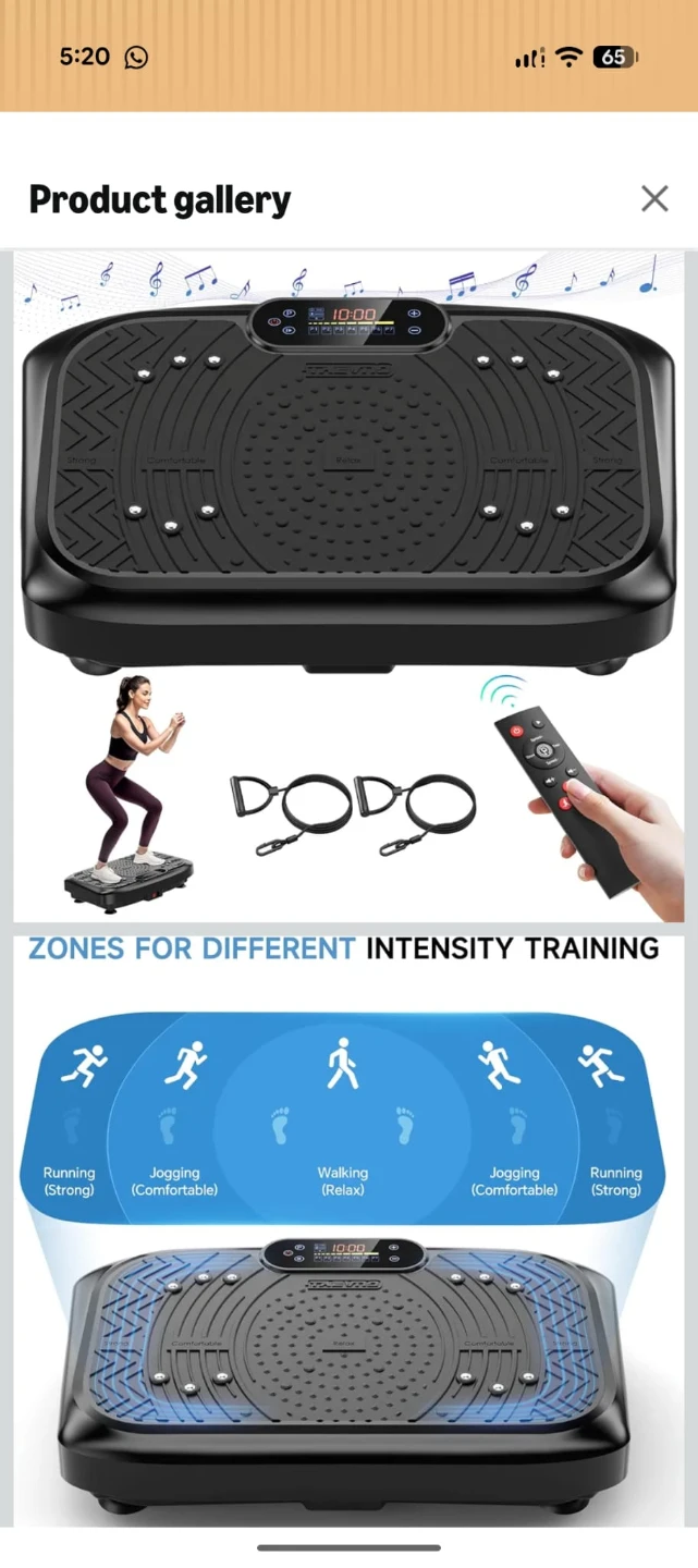 Multi-Functional Upgrade Vibration Plate