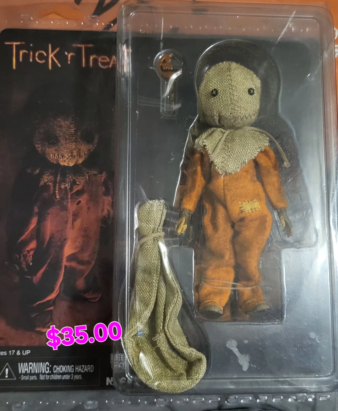 NECA Trick 'r Treat Sam Action Figure - photo 4
