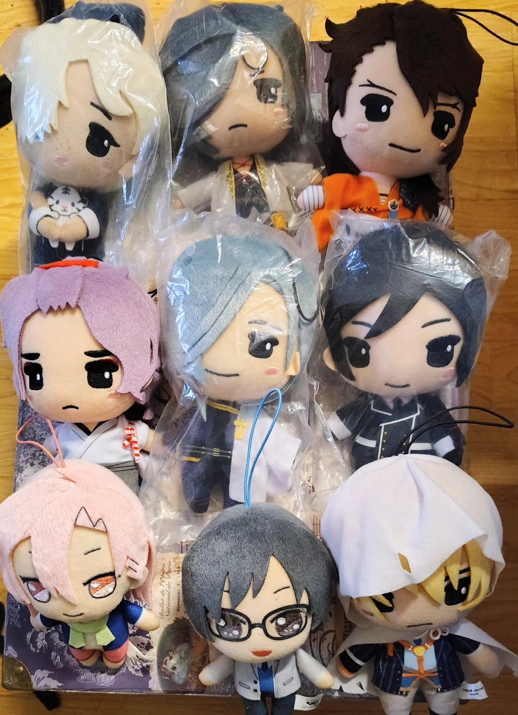 Assorted Anime Plushies