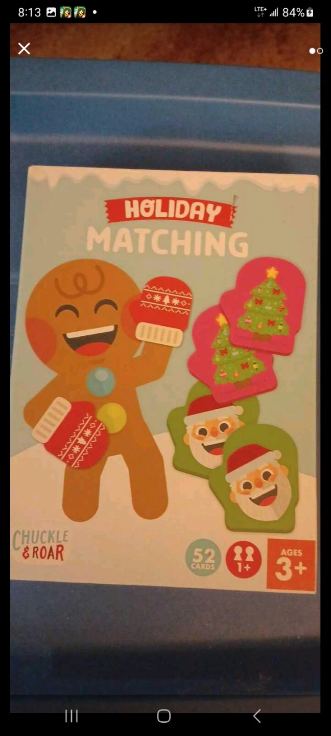 Chuckle & Roar Holiday Matching Game
